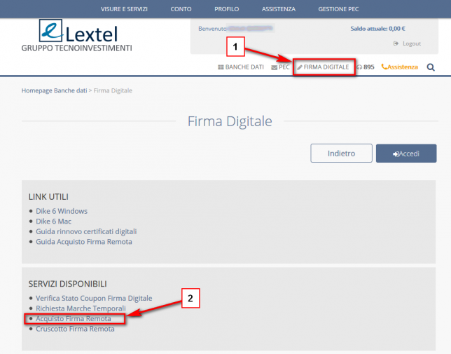 homepage-firma-digitale-lextel