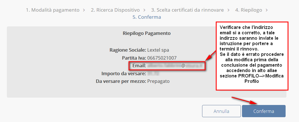 Rinnovo Firma Digitale